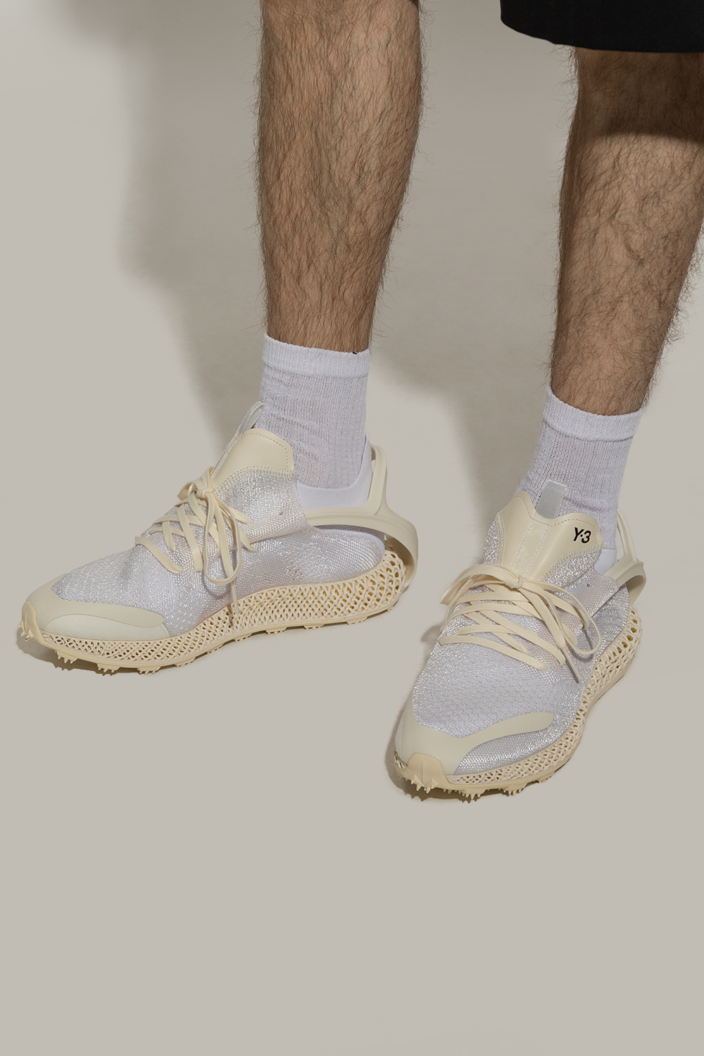 White 'Runner 4D EXO' sneakers Y-3 Yohji Yamamoto - Vitkac Italy